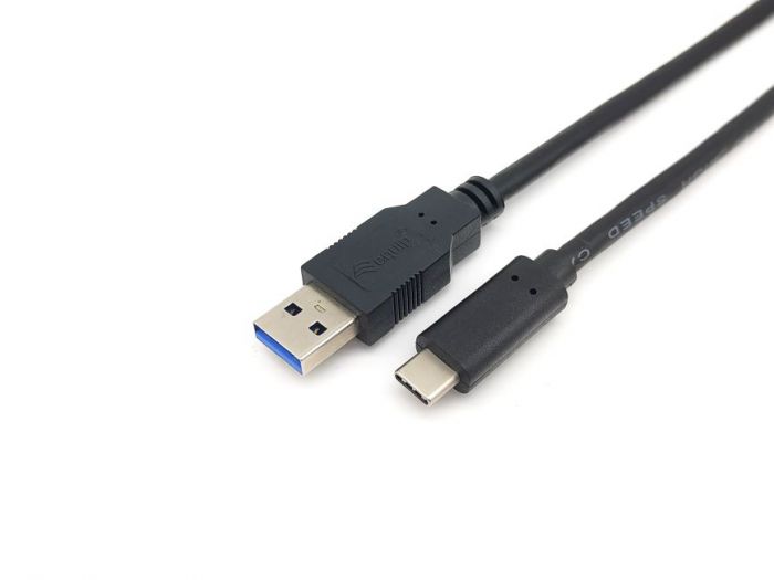 USB-A naar USB-C kabel - 2,0m - Zwart