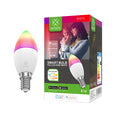 Smart E14 LED lamp in RGB kleuren